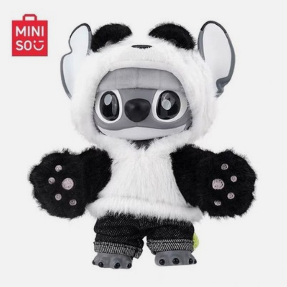 Miniso Disney Stitch Panda Plush